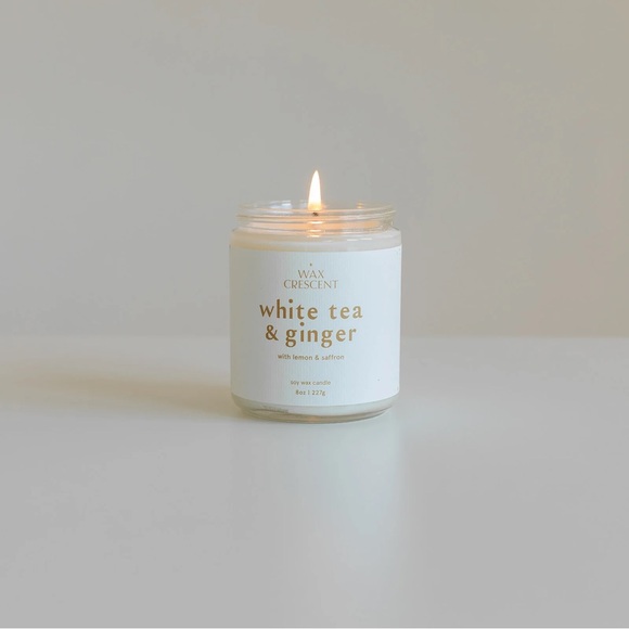 💜 Wax Crescent White Tea & Ginger Candle NWT - Picture 12 of 14